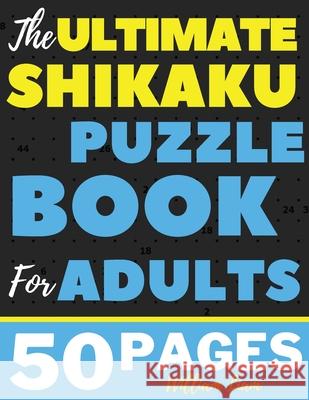 Large Print 20*20 Shikaku Puzzle Book For Adults Brain Game For Relaxation Liam, William 9780255194150 William Liam