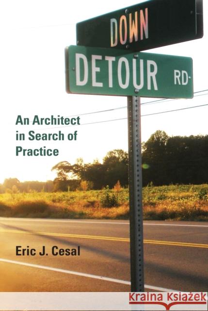 Down Detour Road: An Architect in Search of Practice Cesal, Eric J. 9780262014618 0