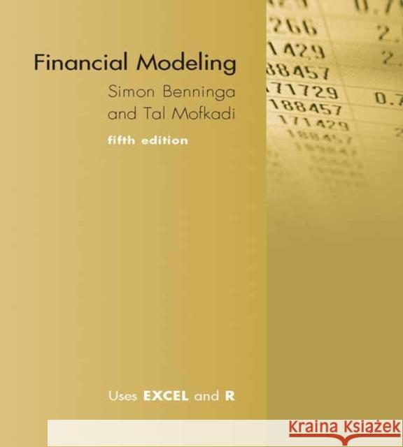 Financial Modeling Mofkadi, Tal 9780262046428 MIT Press