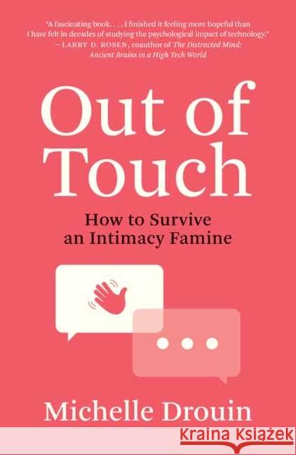 Out of Touch  9780262046671 MIT Press