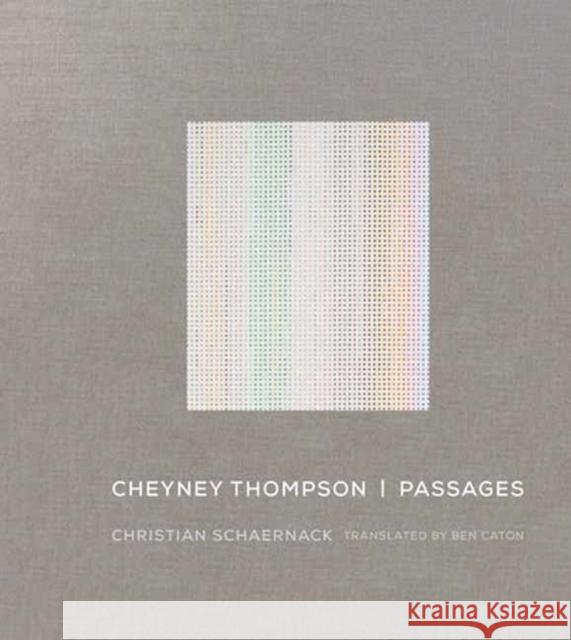 Cheyney Thompson  9780262047272 MIT Press Ltd