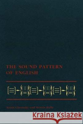 The Sound Pattern of English Noam Chomsky Morris Halle 9780262530972 