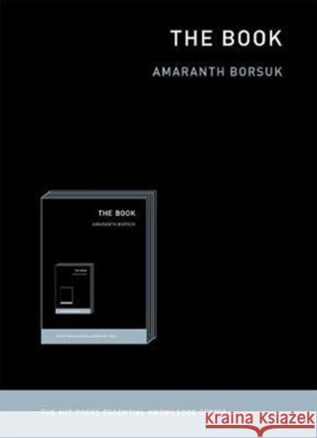 The Book Amaranth Borsuk 9780262535410 Mit Press
