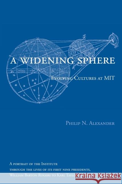 A Widening Sphere: Evolving Cultures at MIT Alexander, Philip N. 9780262543996 MIT Press