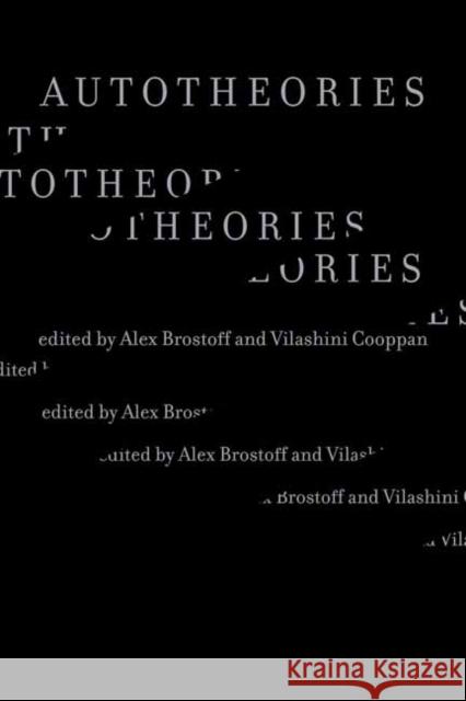 Autotheories Vilashini Cooppan 9780262552295 MIT Press