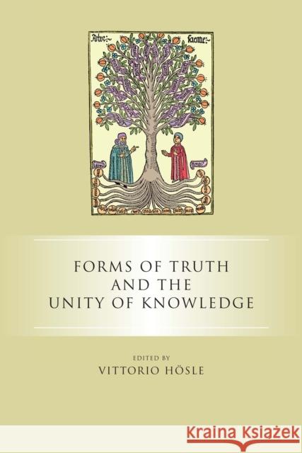 Forms of Truth and the Unity of Knowledge Vittorio Hosle 9780268031114 University of Notre Dame Press