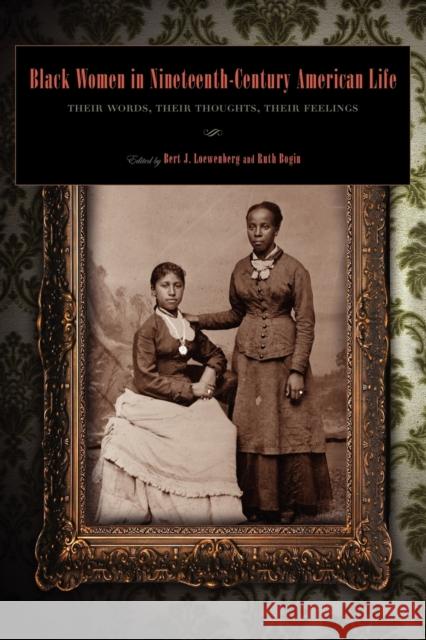 Black Women-Ppr. Bogin, Ruth 9780271005072 Pennsylvania State University Press