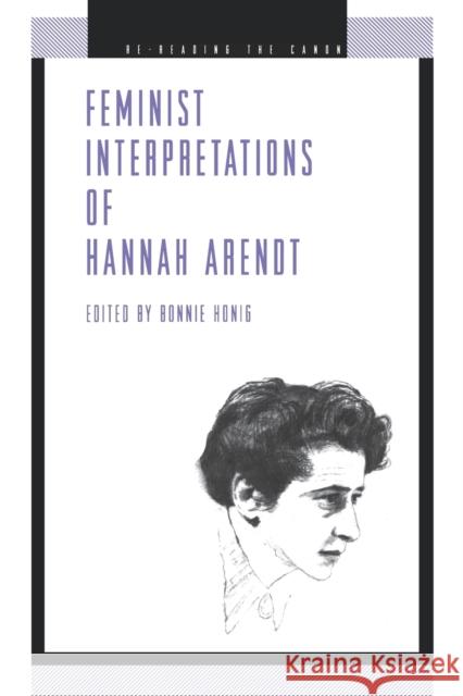 Feminist Interp. Hannah - Ppr. Honig, Bonnie 9780271014470