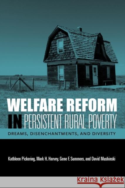 Welfare Reform in Persistent Rural Poverty: Dreams, Disenchantments, and Diversity Pickering, Kathleen 9780271028781 Pennsylvania State University Press