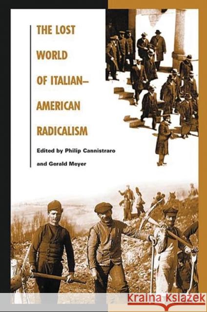 The Lost World of Italian-American Radicalism Philip Cannistraro Gerald Meyer 9780275978921 Praeger Publishers