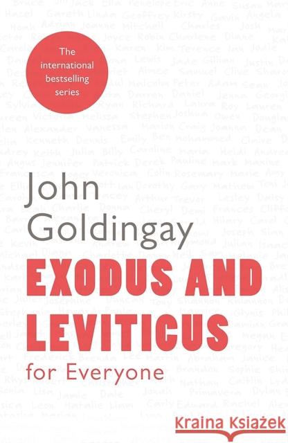 Exodus and Leviticus for Everyone John Goldingay 9780281061266