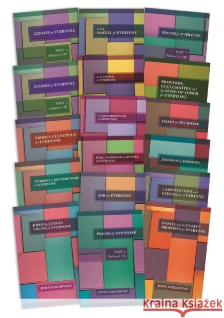 Old Testament for Everyone Complete Set JOHN GOLDINGAY 9780281077168
