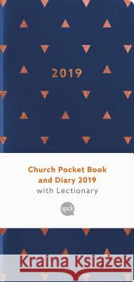 Church Pocket Book and Diary 2019: Blue Triangles Spck 9780281079872