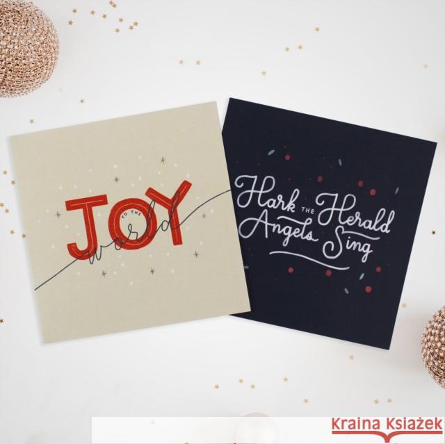 Spck Charity Christmas Cards, Pack of 10, 2 Designs: Christmas Carols Spck 9780281083060