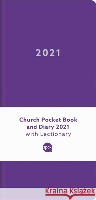 Church Pocket Book and Diary 2021 Purple  9780281084500 SPCK Publishing