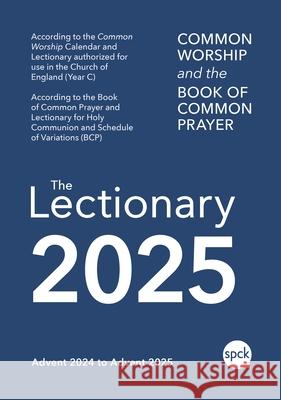 Common Worship Lectionary 2025 SPCK 9780281090563