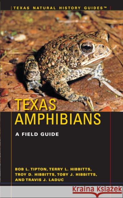 Texas Amphibians: A Field Guide Tipton, Bob L. 9780292737358 University of Texas Press