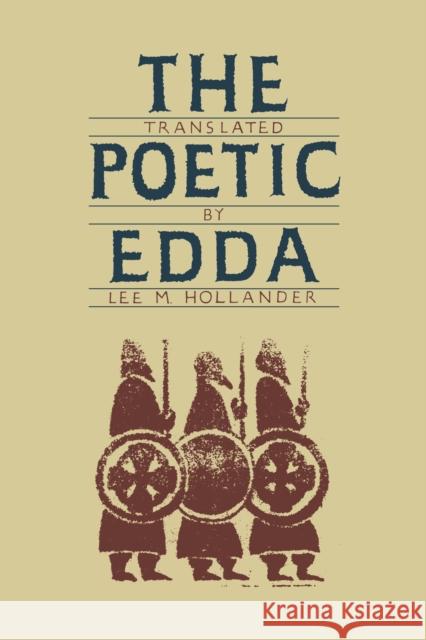 The Poetic Edda Lee M. Hollander 9780292764996 University of Texas Press