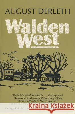 Walden West (Revised) Derleth, August 9780299135942 University of Wisconsin Press