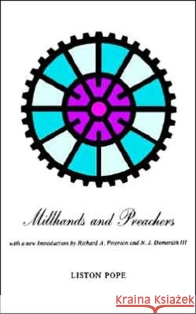 Millhands and Preachers: A Study of Gastonia Pope, Liston 9780300001822