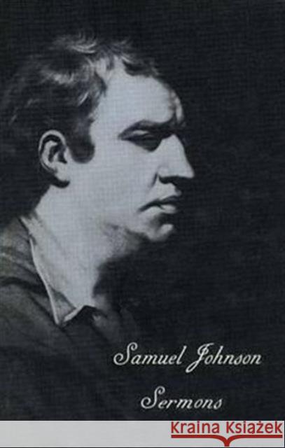 The Works of Samuel Johnson, Vol 14 : Sermons Samuel Johnson Jean H. Hagstrum James Gray 9780300021042 Yale University Press
