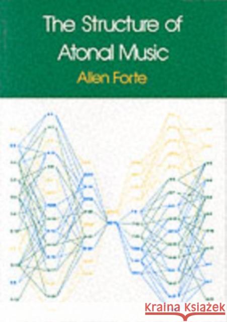 The Structure of Atonal Music Allen Forte 9780300021202 Yale University Press