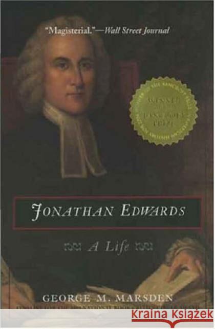 Jonathan Edwards: A Life Marsden, George M. 9780300105964