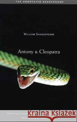 Antony and Cleopatra William Shakespeare Burton Raffel Harold Bloom 9780300124736 Yale University Press