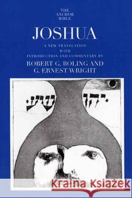 Joshua Robert G. Boling G. Ernest Wright 9780300139440 Yale University Press