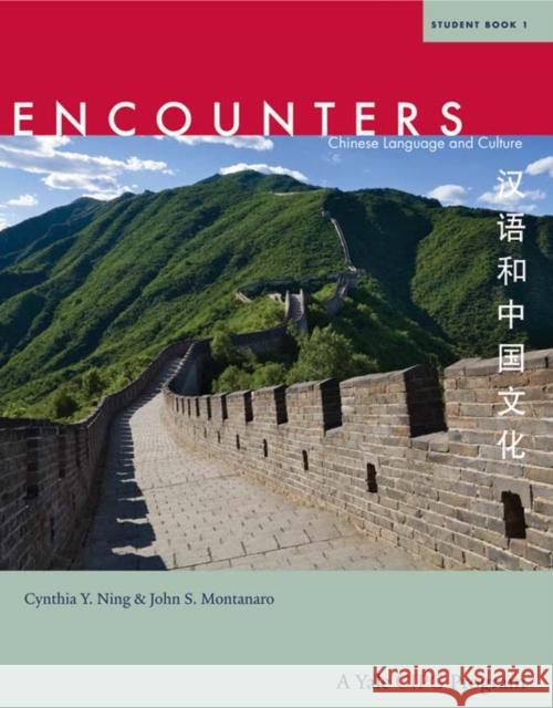 Encounters: Chinese Language and Culture, Student Book 1 Ning, Cynthia Y. 9780300161625 Yale University Press