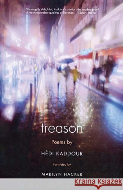 Treason Hedi Kaddour 9780300177756