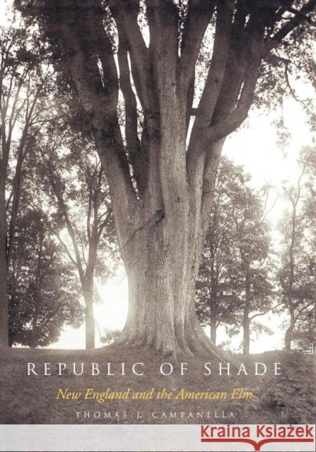 Republic of Shade : New England and the American Elm Thomas J. Campanella 9780300184471 