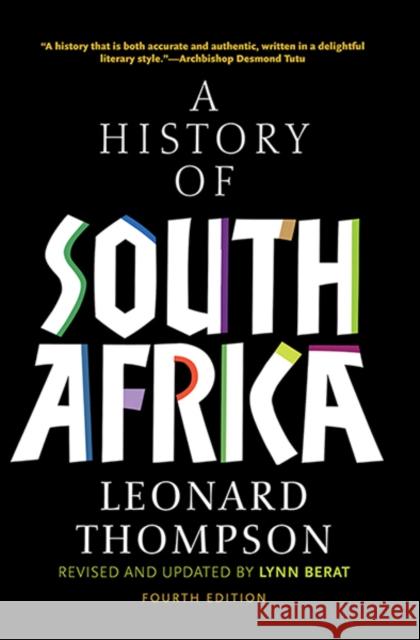 A History of South Africa Thompson, Leonard 9780300189353