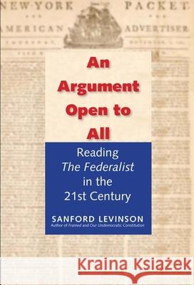 An Argument Open to All: Reading 
