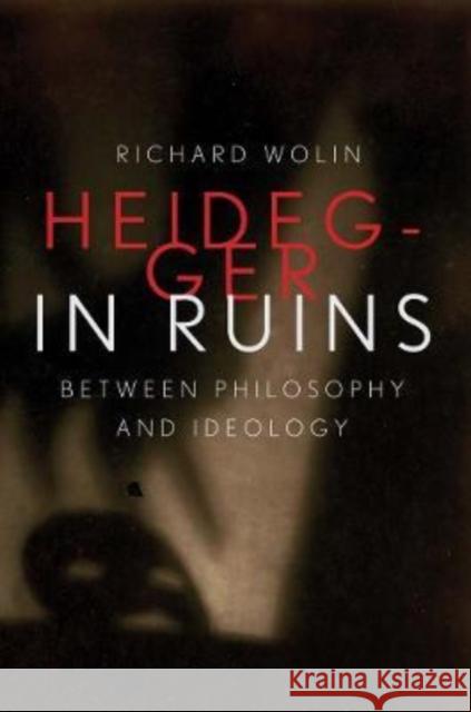 Heidegger in Ruins: Between Philosophy and Ideology Wolin, Richard 9780300233186 Yale University Press