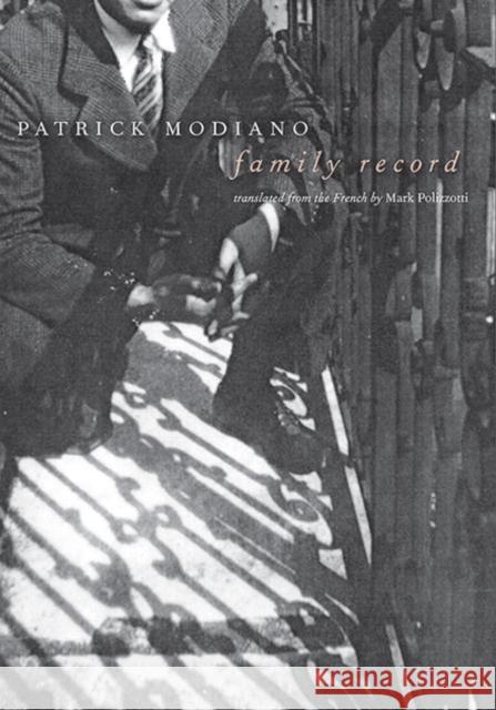 Family Record Patrick Modiano Mark Polizzotti 9780300238310 Yale University Press