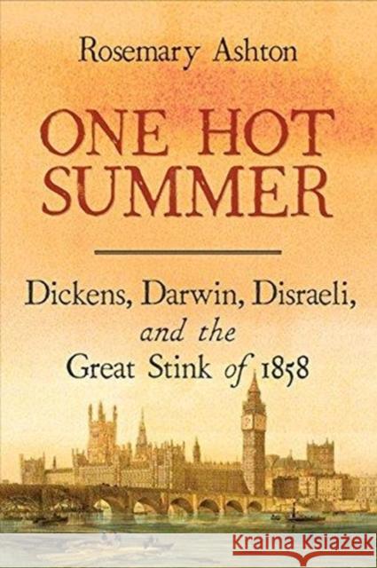 One Hot Summer: Dickens, Darwin, Disraeli, and the Great Stink of 1858 Rosemary Ashton 9780300238662 Yale University Press