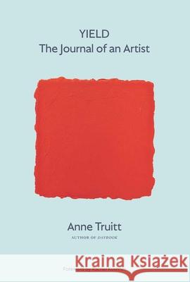 Yield - The Journal of an Artist  9780300276848 