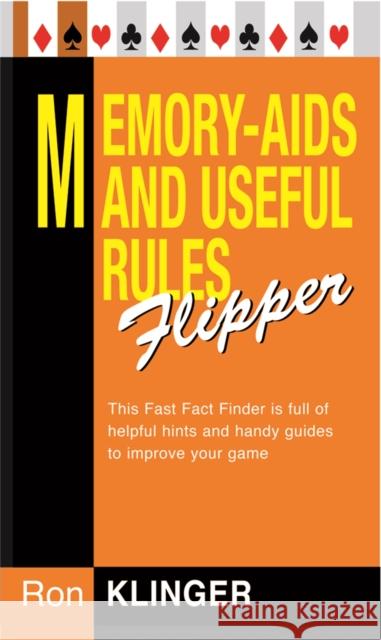 Memory-Aids and Useful Rules Flipper Ron Klinger 9780304368174 0