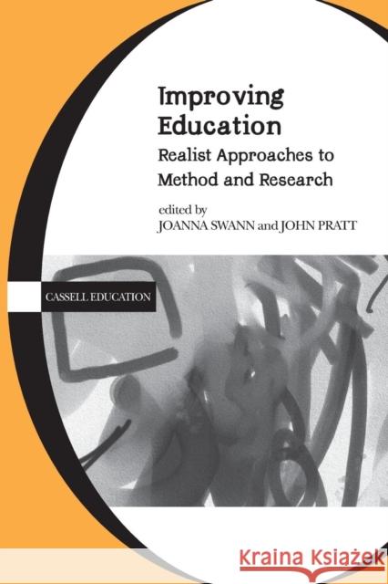 Improving Education Swann, Joanna 9780304705542 Continuum International Publishing Group