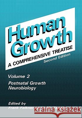 Postnatal Growth Neurobiology F. Falkner J. M. Tanner Falkner 9780306419522 Plenum Publishing Corporation