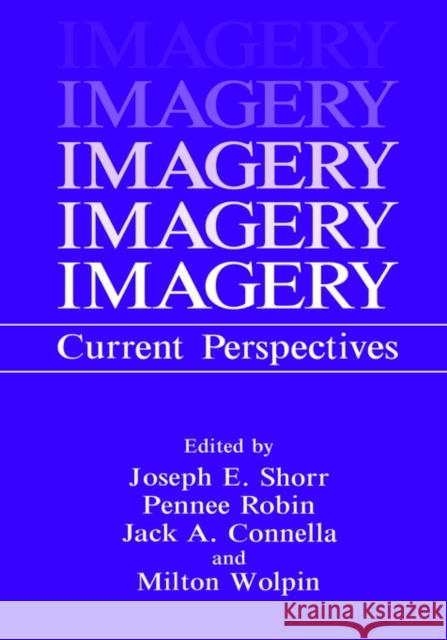 Imagery: Current Perspectives Connella, J. a. 9780306434976 Springer