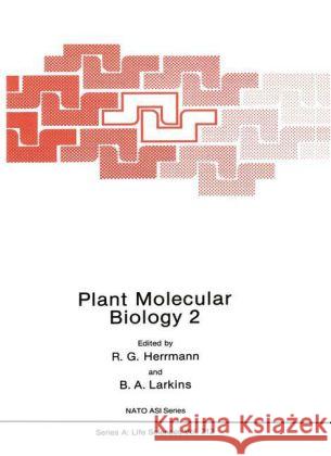 Plant Molecular Biology 2 R. G. Herrmann B. a. Larkins Brian A. Larkins 9780306440243 Plenum Publishing Corporation