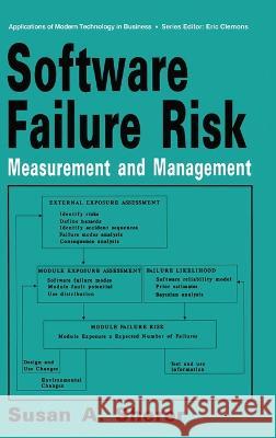 Software Failure Risk: Measurement and Management Susan A. Sherer 9780306442933 Plenum Publishing Corporation