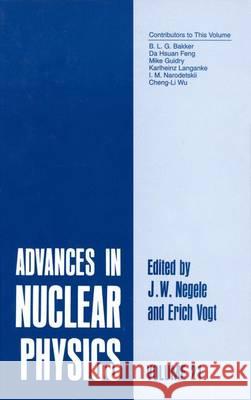 Advances in Nuclear Physics: Volume 21 Vogt, Erich 9780306445484 Plenum Publishing Corporation