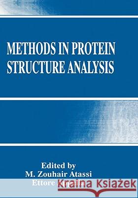 Methods in Protein Structure Analysis  9780306451249 KLUWER ACADEMIC PUBLISHERS GROUP