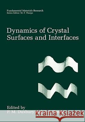 Dynamics of Crystal Surfaces and Interfaces  9780306456190 KLUWER ACADEMIC PUBLISHERS GROUP