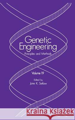 Genetic Engineering: Principles and Methods Jane Setlow Jane K. Setlow 9780306456817 Springer Us