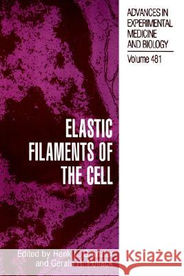 Elastic Filaments of the Cell Henk Granzier Gerald H. Pollack H. L. Granzier 9780306464102 Springer Us