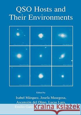 Qso Hosts and Their Environments Márquez, Isabel 9780306466625 Kluwer Academic/Plenum Publishers